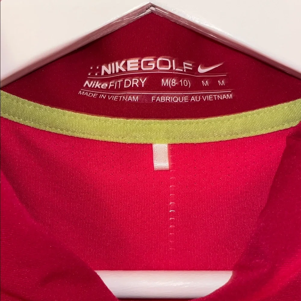 Women's Nike Golf Sleeveless Red Top, Size Medium - Picture 2 of 4